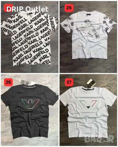 !НОВИ МОДЕЛИ! Мъжки Тениски |DIОR|LV|STONE ISLAND|BALENCIAGA, снимка 9 - Тениски - 54567915