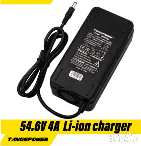 TANGSPOWER® 13S Зарядно 48V(54.6V) 48V 4A Li-Ion Батерия Електрическо Колело Мотор Скутер Тротинетка, снимка 3 - Скейтборд, ховърборд, уейвборд - 41815807