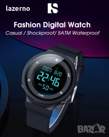 TwentySeventeen електронен спортен часовник, снимка 2 - Мъжки - 42223923