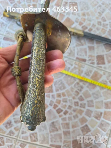 Сабя, шпага, палаш. Британска морска сабя, снимка 16 - Антикварни и старинни предмети - 56247697