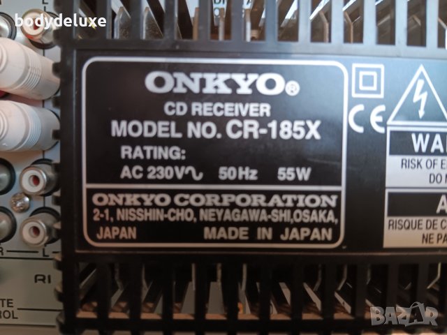 Onkyo CR-185X & K-185 аудио система без колони, снимка 5 - Аудиосистеми - 40754153