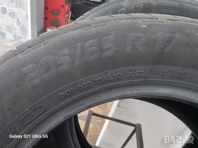 2бр летни гуми 205/65/17 BRIDGESTONE L03347 , снимка 4 - Гуми и джанти - 50816369