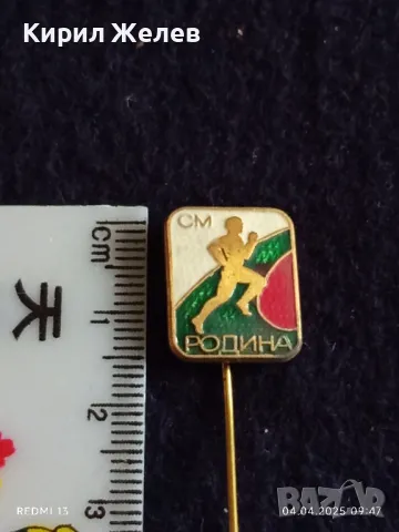 Четири броя стари значки с елмаз СМ РОДИНА редки за КОЛЕКЦИЯ ДЕКОРАЦИЯ 61141, снимка 8 - Колекции - 49758739