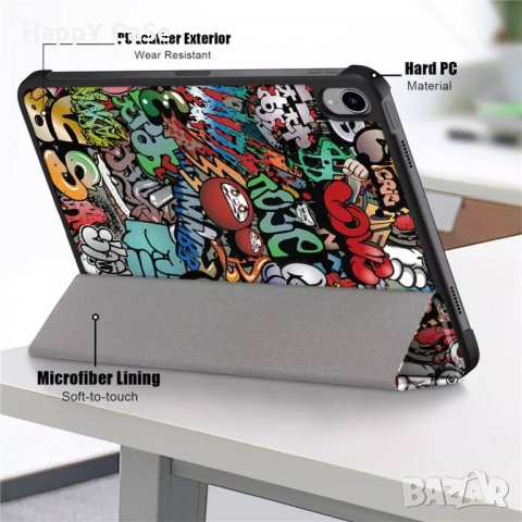 Apple iPad 11 2025 / 10 10.9" 2022 / Кожен калъф смарт кейс за таблет, снимка 10 - Таблети - 38762540