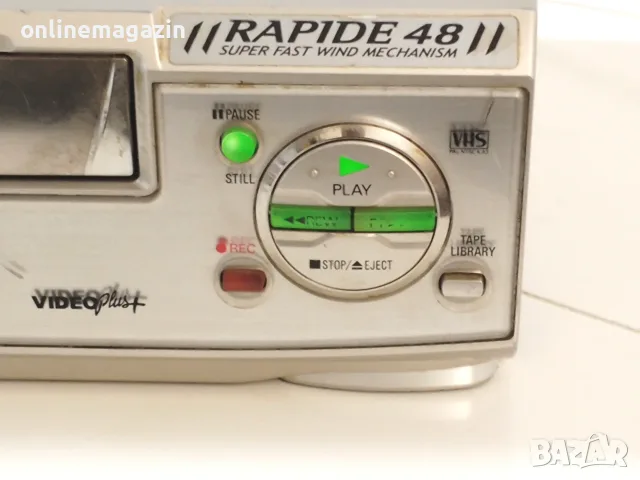 Видеорекордер SANYO H900E  VHS  С ДИСТАНЦИОННО, снимка 8 - Плейъри, домашно кино, прожектори - 56300788