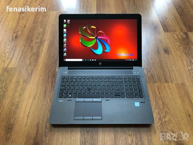 15.6' Full HD IPS i7-6820HQ HP Zbook G3 16GB DDR4/128GB NVMe+500GB/Quadro M1000M/Бат 4ч, снимка 2 - Лаптопи за работа - 53259717