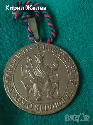 1978г. ПОЗЛАТЕН ИМПЕРАТОСКИ БРОНЗОВ КОЛЕКЦИОНЕРСКИ РЕТРО МЕДАЛ ГЕРМАНИЯ РЯДЪК 30601, снимка 13 - Антикварни и старинни предмети - 37971044