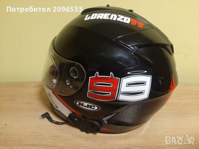 Каска Helmet HJС Lorenzo 99, снимка 4 - Спортна екипировка - 36328006