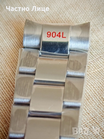 Качествена Нова Верижка 20 мм Ръчен Мъжки Часовник Rolex Стомана 904 L, снимка 4 - Каишки за часовници - 51778845