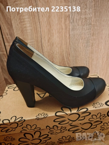 Дамски обувки, естествена кожа, снимка 2 - Дамски обувки на ток - 52879448