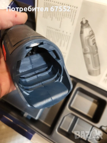 Акумулаторен ротационен шлайф BOSCH, GRO 12V-35 , без батерия и зарядно., снимка 6 - Други инструменти - 53759016