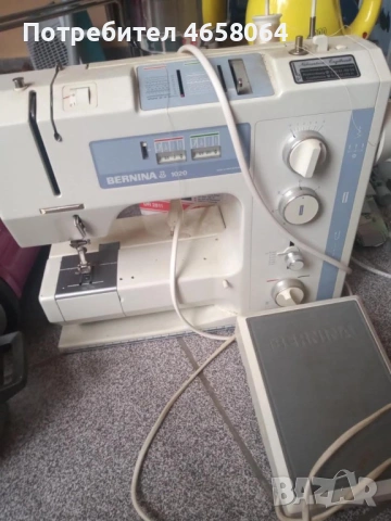 Професионална шевна машина BERNINA 1020, снимка 10 - Други машини и части - 53339396