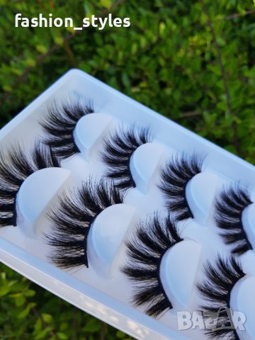 4D Мигли естествен косъм, снимка 5 - Козметика за лице - 41487750