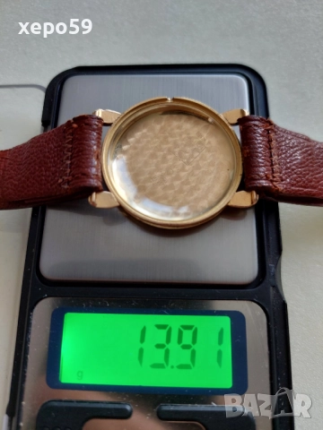 Колекционен Ръчен швейцарски златен 18к часовник Universal Geneva cal.264-1940-45год., 3 500 лв, снимка 12 - Мъжки - 52217821