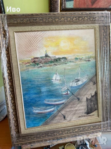 Картини масло върху платно, натюрморт,портрети и пейзажи от Доц д-р Христо Иванов Сапунджиев част 2