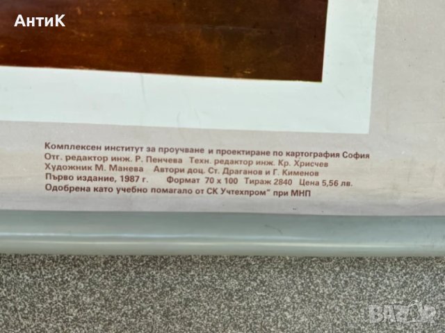 Соц Учебни Плакати Табла Постери Гъби, снимка 8 - Антикварни и старинни предмети - 51025156