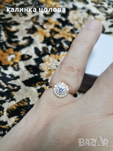 Златно пръстенче 14к /0.77г, снимка 3 - Пръстени - 52669297