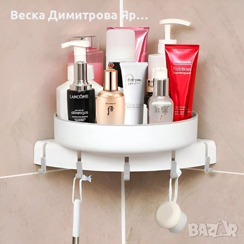 Въртяща се ъглова поставка за баня или кухня, снимка 3 - Други стоки за дома - 52920107