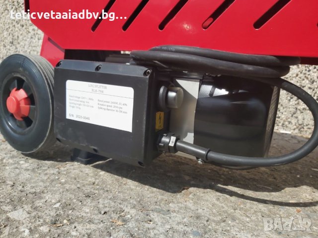 Електрическа цепачка за дърва Bullmax 8,5 тона, 2600W, 52см, снимка 4 - Други - 42412546