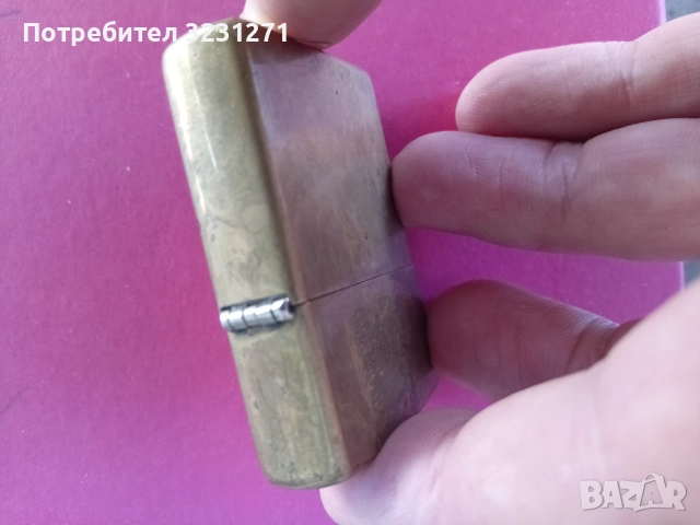 Zippy/Solid Brass Колекционерска Запалка Винтидж., снимка 8 - Други ценни предмети - 51808239