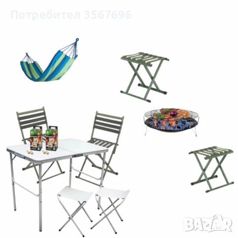 Комбинация „BBQ на открито“ – Пълно удоволствие сред природата