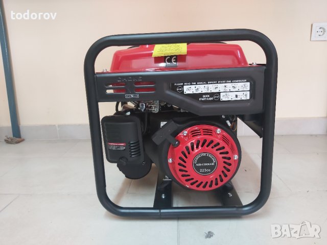 3,5 kW Инверторен бензинов генератор агрегат за ток 2025 - Топ цена, снимка 5 - Генератори - 41327059