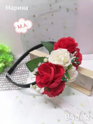 Китка за глава ,вариант 27, снимка 4 - Аксесоари за коса - 53713766