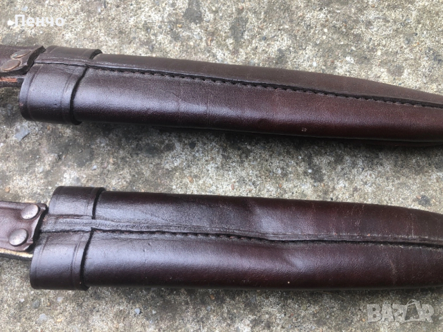 стари кожени кании - MADE IN GERMANY - МИНТ, снимка 10 - Ножове - 49729809