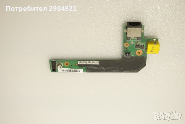 Lenovo E420 DC-IN Power Ethernet Port Jack Board 55.4MH03.001 Захранваща платка, снимка 2 - Части за лаптопи - 41679967