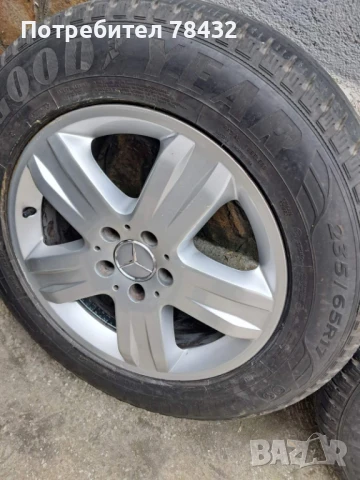 Алуминиеви джанти с гуми за Мерцедес ML , снимка 2 - Гуми и джанти - 50475339
