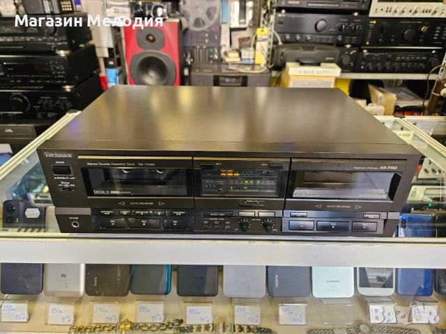 Касетен дек Technics RS-TR265 Работи отлично, добър външен вид., снимка 2 - Декове - 52719534