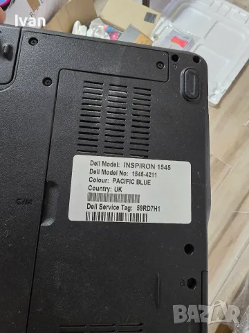 Лаптоп DELL inspiron 1545, снимка 2 - Лаптопи за дома - 55826374