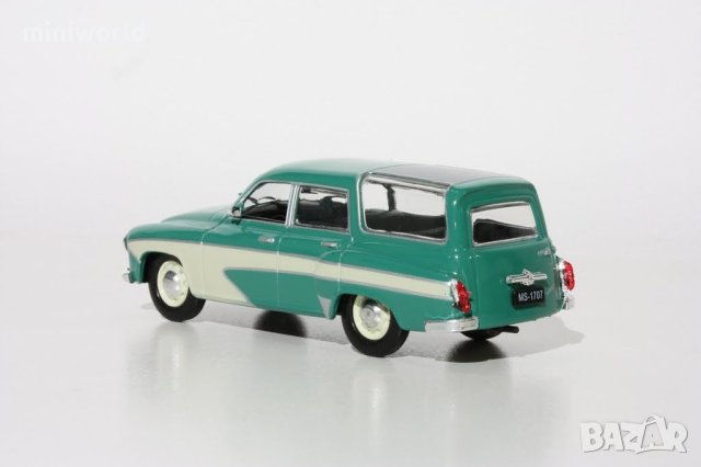 Wartburg 311 Camping 1956 - мащаб 1:43 на DeAgostini моделът е нов в блистер, снимка 4 - Колекции - 41329626