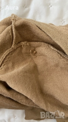 round-neck button-front cardigan, снимка 6 - Блузи с дълъг ръкав и пуловери - 51750513