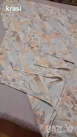 Горен Чаршаф XХL 250 х 220 памук сатен, снимка 5 - Спално бельо - 53169368