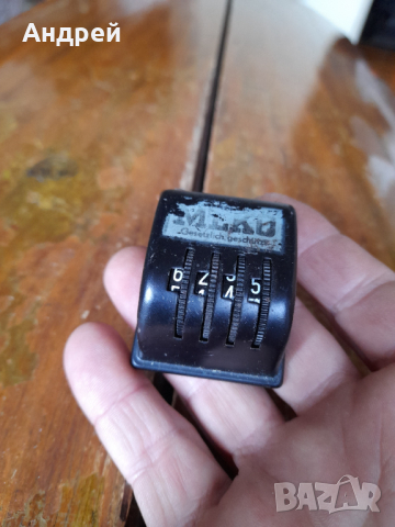 Стар брояч #4, снимка 2 - Други ценни предмети - 44809498