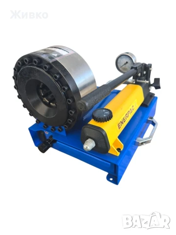 Ръчна хидравлична преса за пресоване (стискане) на маркучи, снимка 2 - Други машини и части - 50921555