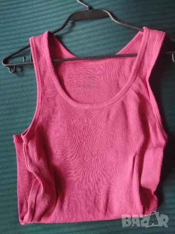 Дамски Цикламен Рипсен Потник. Размер S-M, снимка 4 - Потници - 49274829