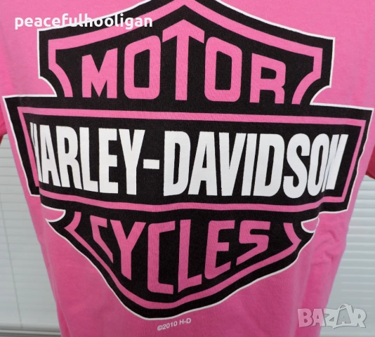 Harley Davidson Hamburg Nord Biker Shirt Size  Large, снимка 3 - Тениски - 53393606