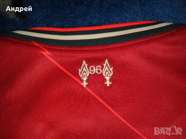 100% Оригинал с автографи! Liverpool/Ливърпул фланелка/тениска!, снимка 11 - Футбол - 36046869