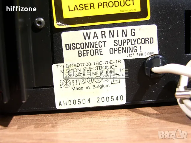 CD Mission dad-7000, снимка 8 - Ресийвъри, усилватели, смесителни пултове - 47889994