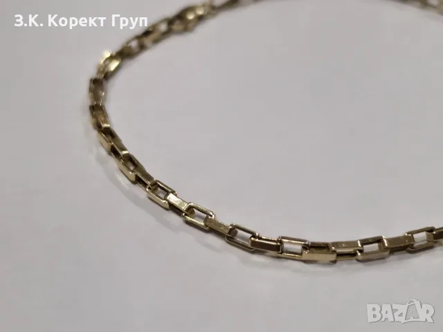 Златна гривна 14К 585 / 3,05 гр., снимка 3 - Гривни - 55782515