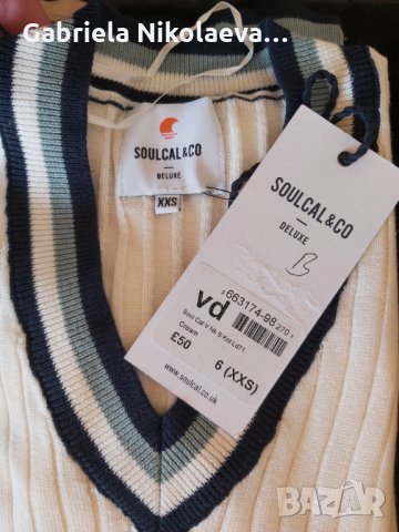 Пуловер Soulcal & Co, снимка 1 - Блузи с дълъг ръкав и пуловери - 35751132