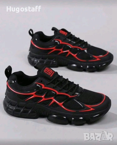 Нови леки професионални маратонки с дебела подметка дишащи спортни 45/46, снимка 2 - Маратонки - 53029720