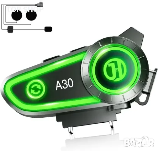 YYTFY Високоговорител за мотоциклетна каска Bluetooth слушалка Bluetooth слушалка