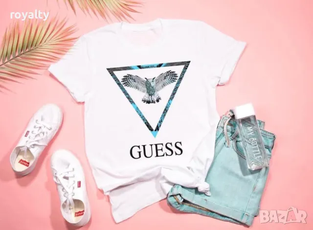 Guess дамски тениски Различни дизайни , снимка 4 - Тениски - 49658228