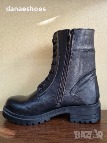 Дамски боти от естествена кожа с грайфер , снимка 3 - Дамски боти - 34833878