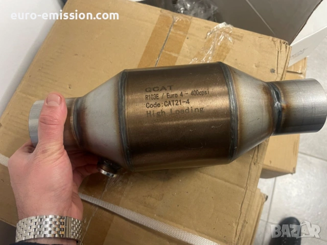 Метален Катализатор QCAT CAT21-4 - EURO 4 (High Loading) до 2.0L