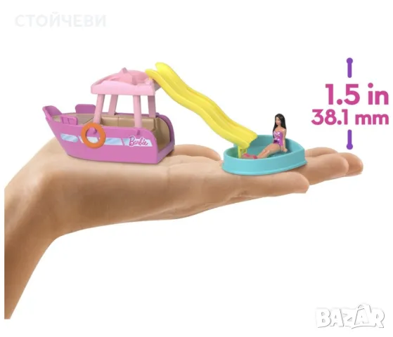 Mini Barbieland лодка, снимка 2 - Играчки за стая - 48649453