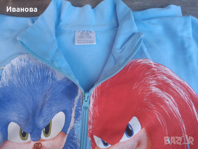 Суитчер 122/128 см., снимка 2 - Детски анцузи и суичери - 53842938